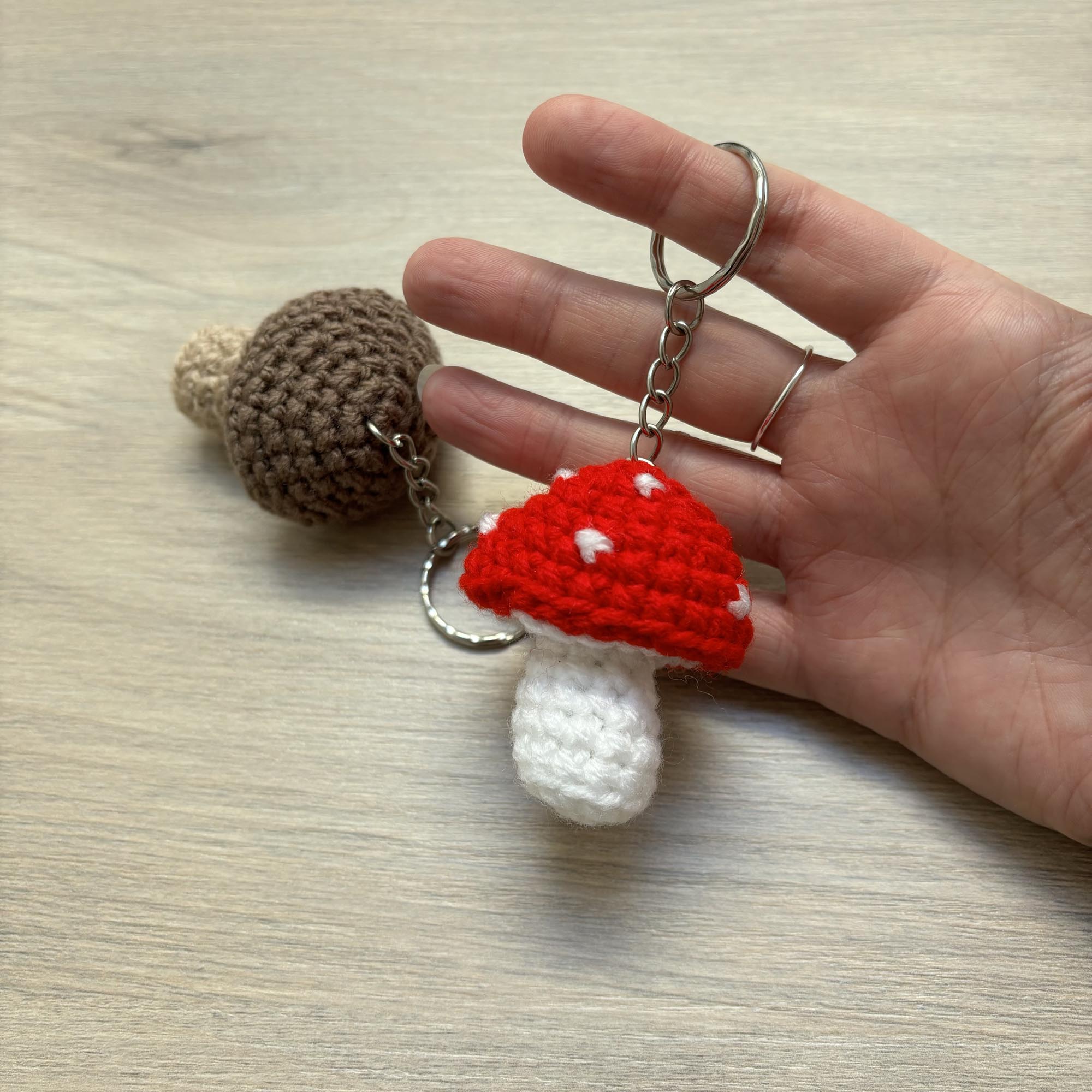 Mushroom keyring clearance